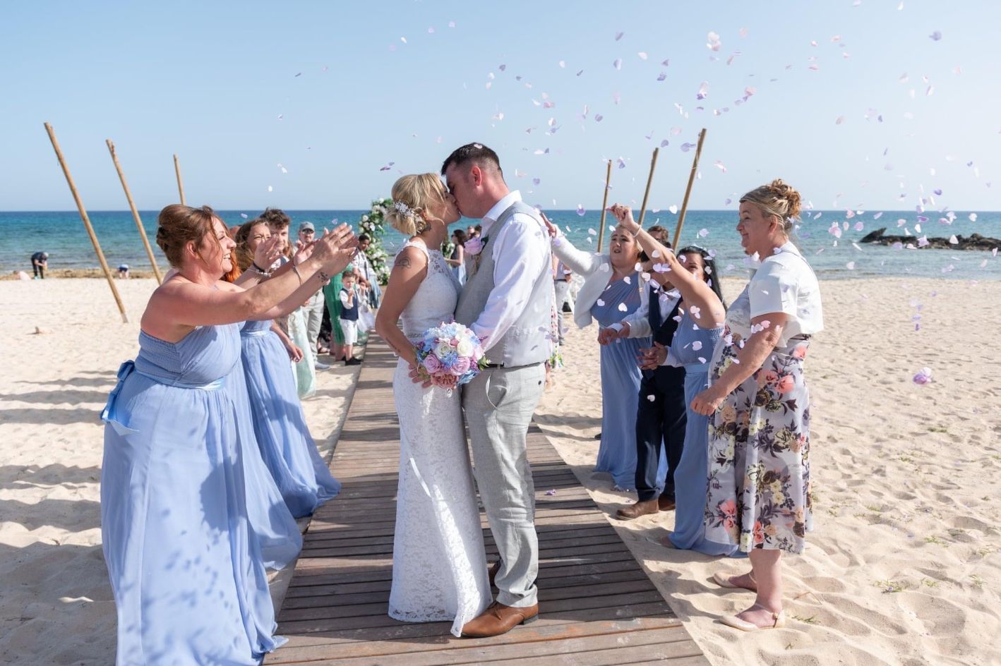 Wedding at Sirines Beach