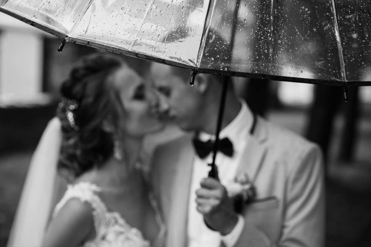 wedding rain